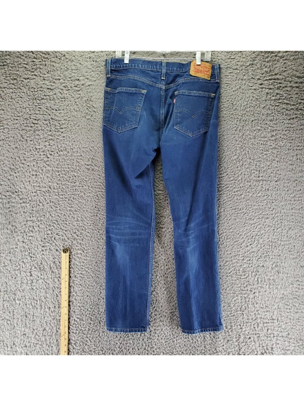 Levis Jeans Mens 34x32 Blue 511 Slim Fit Stretch Denim Classic 5-Pocket *Read*